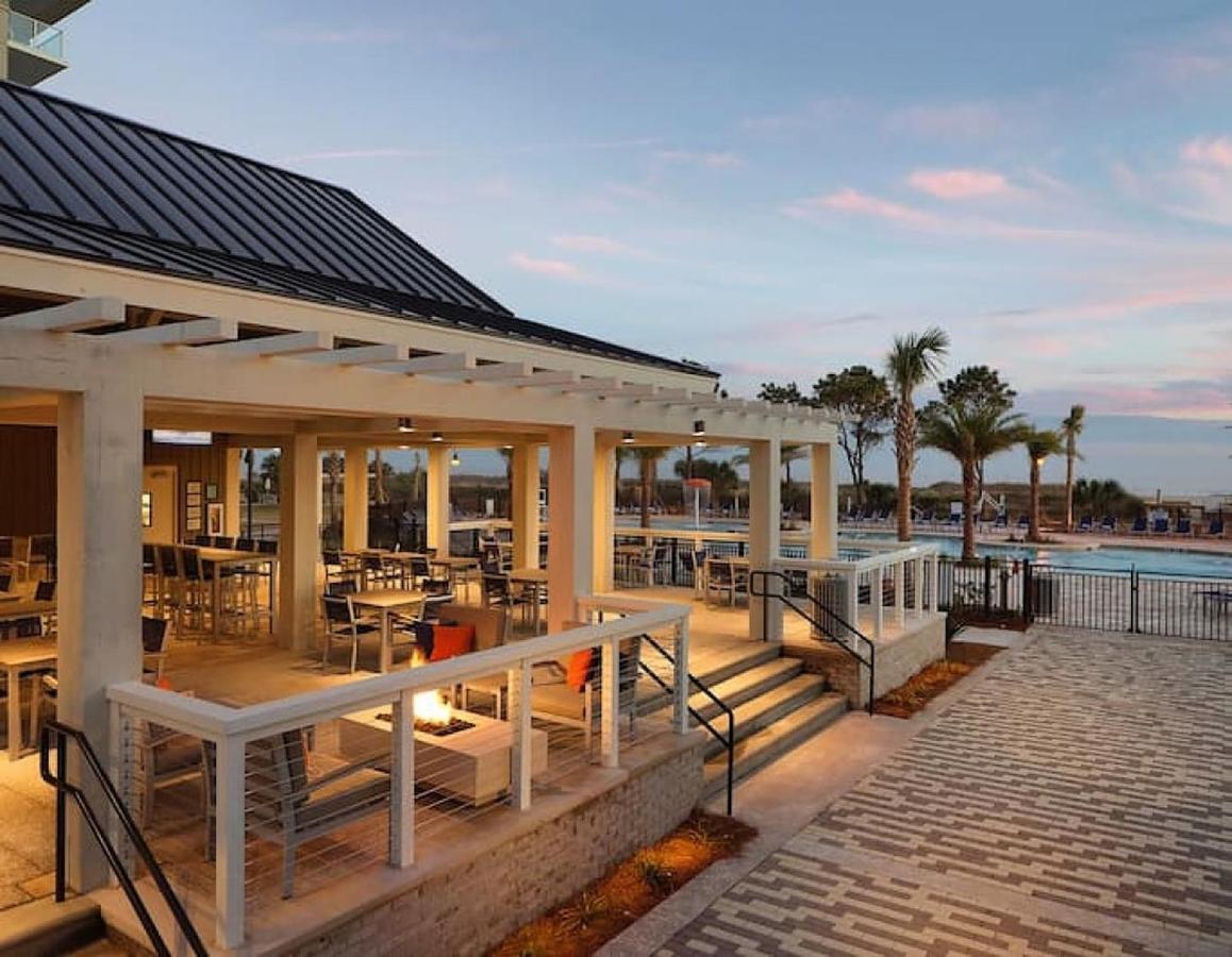 Stunning Views!!-Oceanfront Villa-Heated Pool-Private Balcony-Tiki Bar-Walk To Coligny Plaza هيلتون رئيس جزيرة المظهر الخارجي الصورة